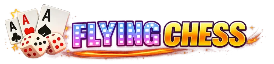 flying chess game logo